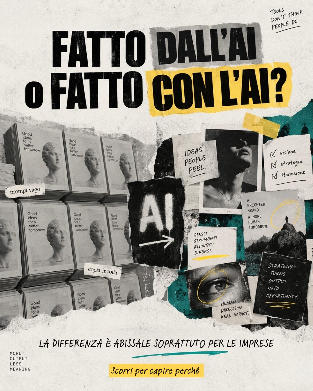 Fatto dall’AI o con l’AI? Il metodo human in the loop per le aziende